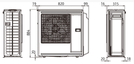 Fujitsu Free match  AOYG36KBTA5